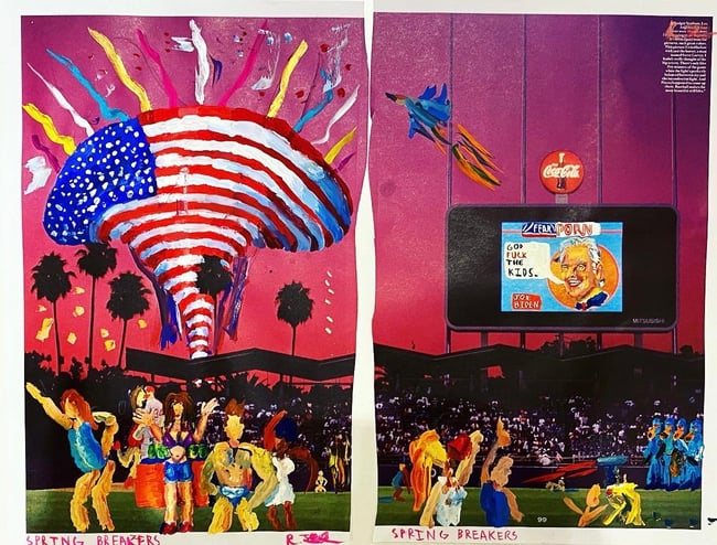 Spring Breakers-Original Painting 