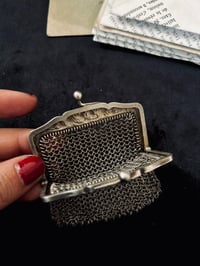 Image 2 of Porte-monnaie cote de maille, en argent poinconné, XIXème siecle