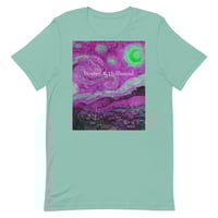 Image 2 of Starry Night Nuclear Fuchsia T-shirt
