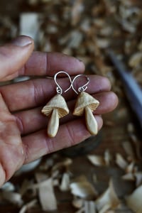 Image 3 of Mini-Mushroom earrings 
