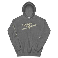 Image 20 of BEAUTY & BRAINS HOODIE - YELLOW 