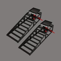 Image 1 of Garage Car & Truck Lift Hydraulic Ramps - 5 Ton (Set of Two)