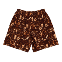 Image 2 of Espresso Camo Unisex Athletic Shorts