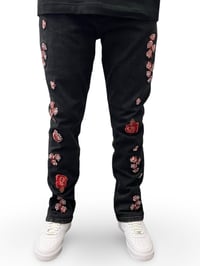Image 1 of Flowers Convertible Regular Denim 