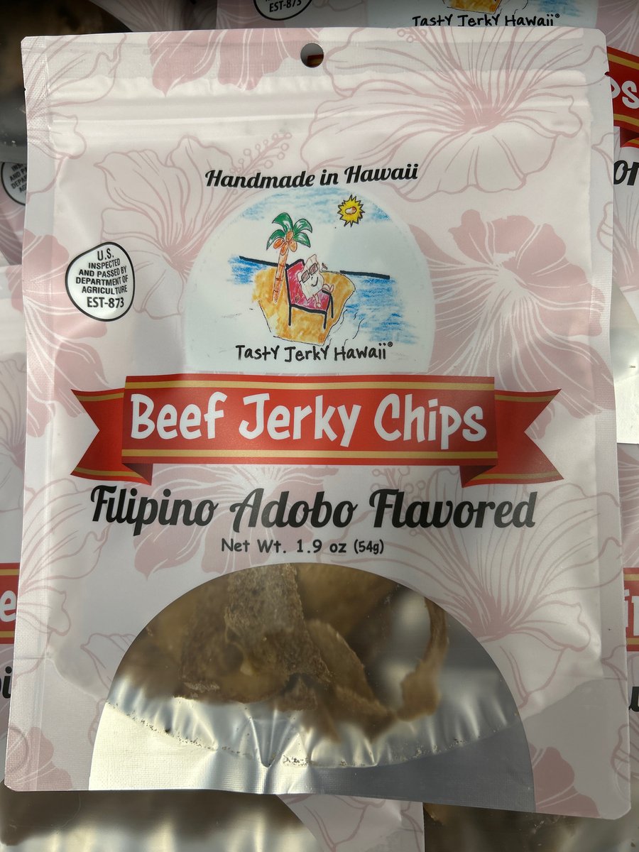 Image of Crispy beef jerky-Adobo  flavor 