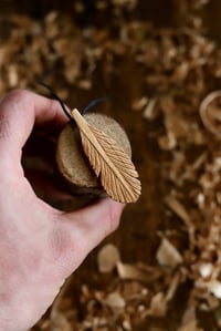 Image 4 of   Feather Pendant Necklace 