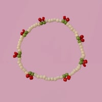cherry bracelet