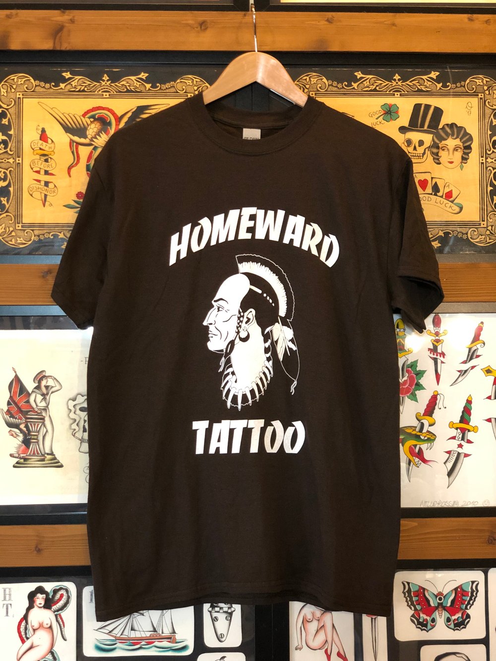 Homeward mohawk t-shirt (choco-brown)