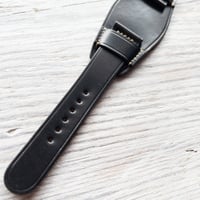 Image 4 of Horween Shell Cordovan Bund - Black