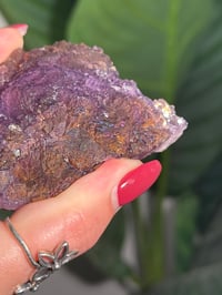 Image 3 of NATURAL RAINBOW IRIDESCENT CUBIC FLUORITE -CHINA- N