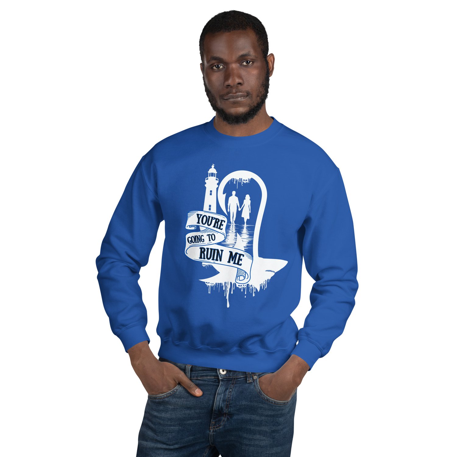 Image of Officially licensed does it hurt you're going to ruin me Unisex Sweatshirt