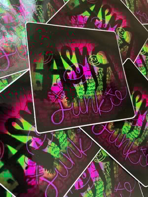 ASMR junkie sticker