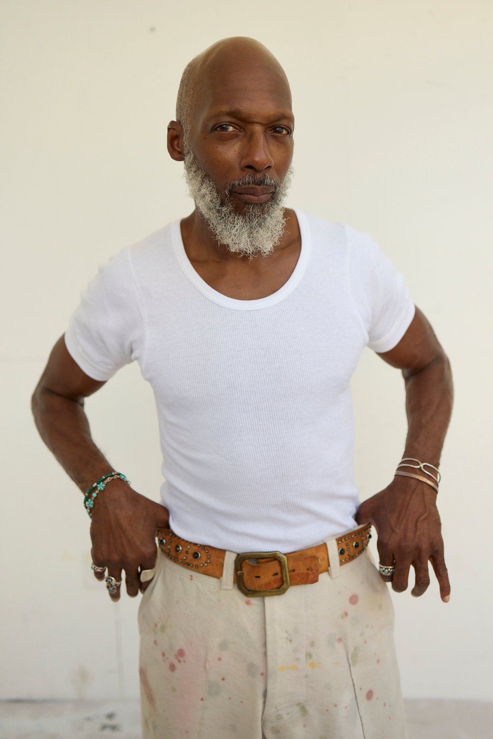 Image of U-neck tee
