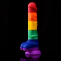 Image 2 of Rainbow Dildo