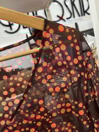 Image 3 of sheer polka dot  tunic 