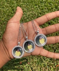 SILVER CUSTOM JESUS PIECE CHAIN
