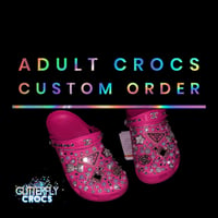 ADULT CUSTOM CROCS