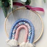 Image 2 of Small Liberty Rainbow Hoops