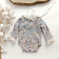 Image 3 of Candy newborn girl romper