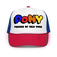 Image 1 of PoNY Phase5 Trucker (WHI/RED/ROYAL)