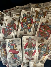 Image 5 of Superbe tarot piémontais d’Alessandro Viassone, début 1900, Italie, exemplaire tamponné