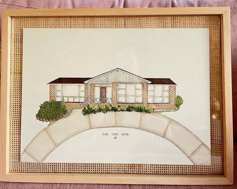 Image of Custom Home Drawing