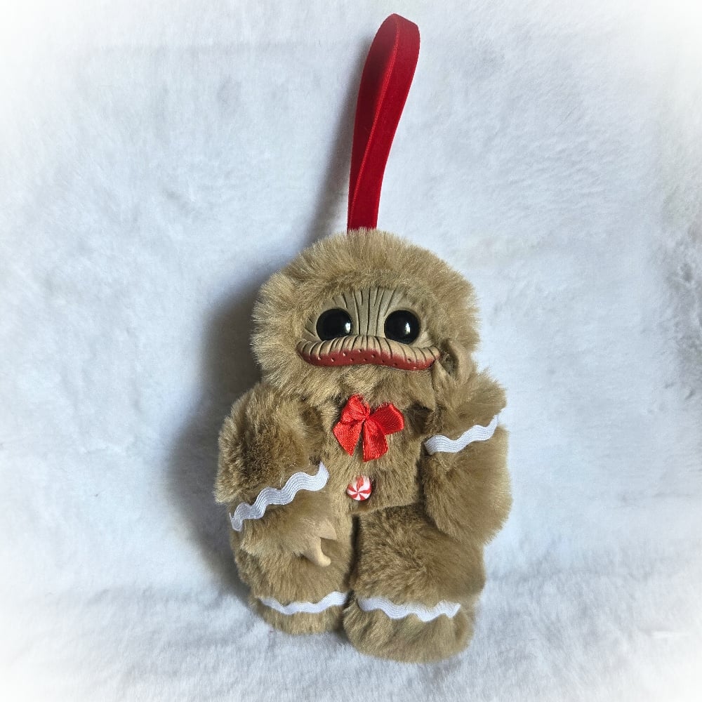 Image of Tan GingerBeastie Ornament/Clip
