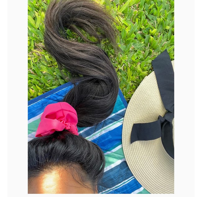 Jumbo Zipper Scrunchies 