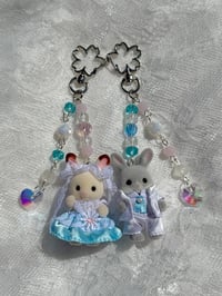 Image 1 of Wedding Couples Keychain Set