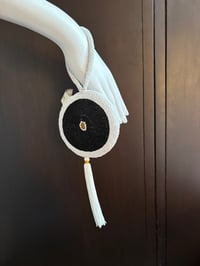 Image 4 of Black Evil Eye Wristlet