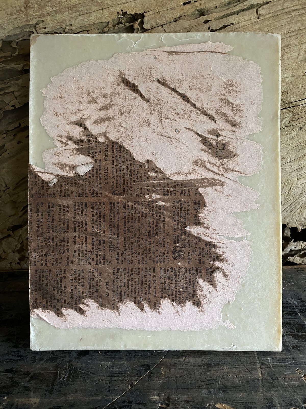 Image of High relief marble plaque