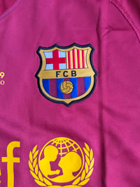 Image 3 of     FC Barcelona 2009 Rome Final Jersey – Messi #10