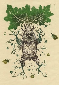 Image 1 of Master Mandrake - Lino Print