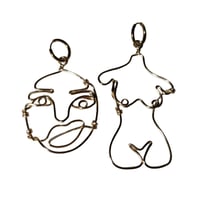 Image 1 of Abstract face and body (made to order)