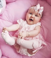 Image 5 of Baby Girl Hair Bow  Headband or Clip