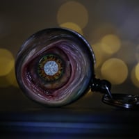 Image 4 of Handmade Realistic Eye Badge Reel Keychain