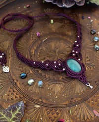 Image 1 of Collana con pietra crisoprasio ✨️