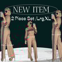 Image 1 of 2 piece Blouse & Bottoms