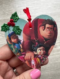 Upcycled Wreck it Ralph Heart