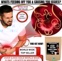 Image 1 of WORLD-WIDE TOP SELLING 14  DAY WORM AND PARASITE CLEANSE TEA