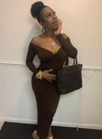 Image 3 of Coco Brown Bodycon 