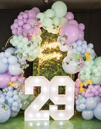 Image 5 of Arch frame with balloon garland starting at $175