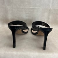 Image 5 of Vince Camuto Black Strappy Patent Leather Heels
