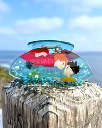 [IN HAND] FISHY LOVE CLAW CLIP