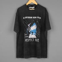 Image 1 of Perfect Blue Unisex Premium T-Shirt – Satoshi Kon Anime Shirts, Washed Cotton Tee