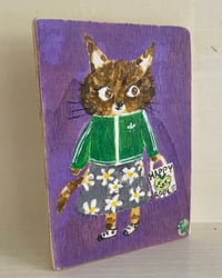 Image 6 of original painting-track top and skirt 
