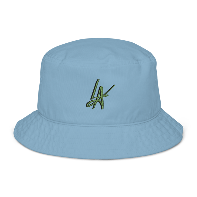 Organic LA Bucket Hat "Slate Blue"