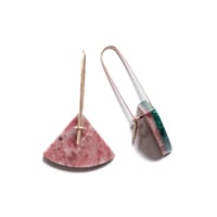 Image 2 of Malachite Earrings 