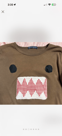 Image 5 of  Plaid Domo Kun Brandy Melville Top ♡