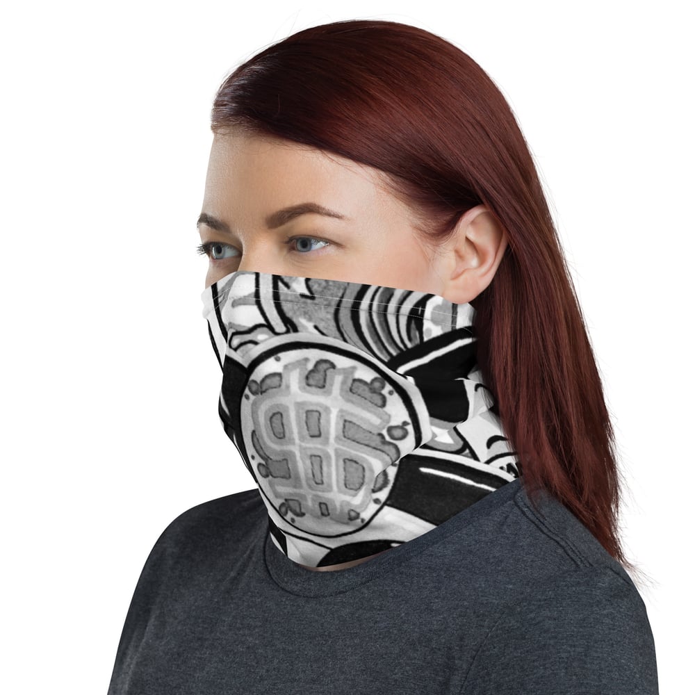 Dr. DMT Collage Neck Gaiter